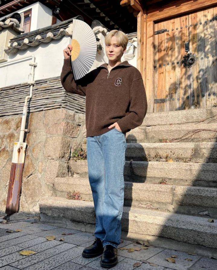 Referensi OOTD ala Member ATEEZ (instagram.com/ateez_official_)