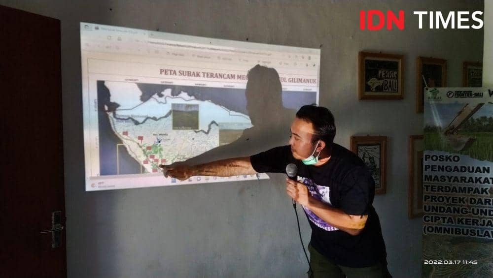 WALHI Bali. (IDN Times / Ayu Afria)