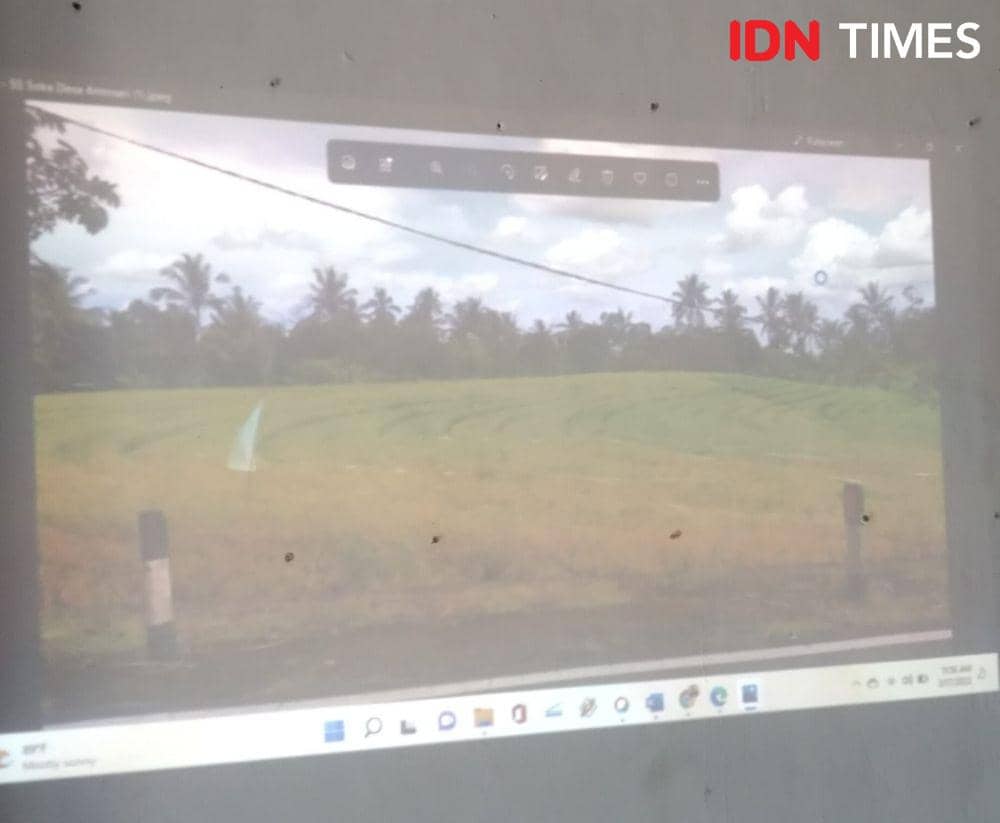 Salah satu lokasi yang akan terdampak trase Tol Gilimanuk-Mengwi. (IDN Times / Ayu Afria)