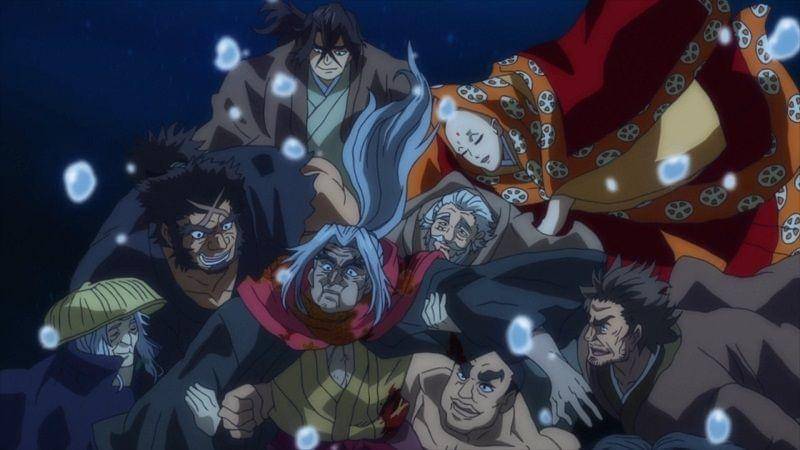 Kojiro dan para samurai. (Dok. Graphinica/Record of Ragnarok)