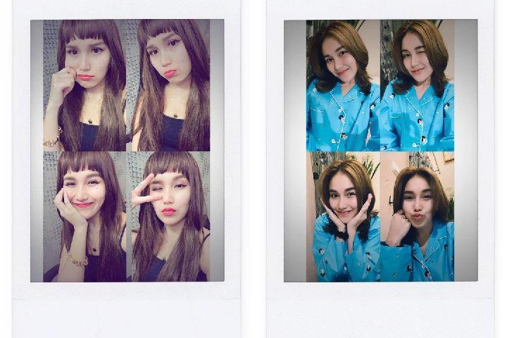 Biasa Tampil Badass, 10 Pose Cute Ayu Ting Ting bak Masih ABG, Gemas!