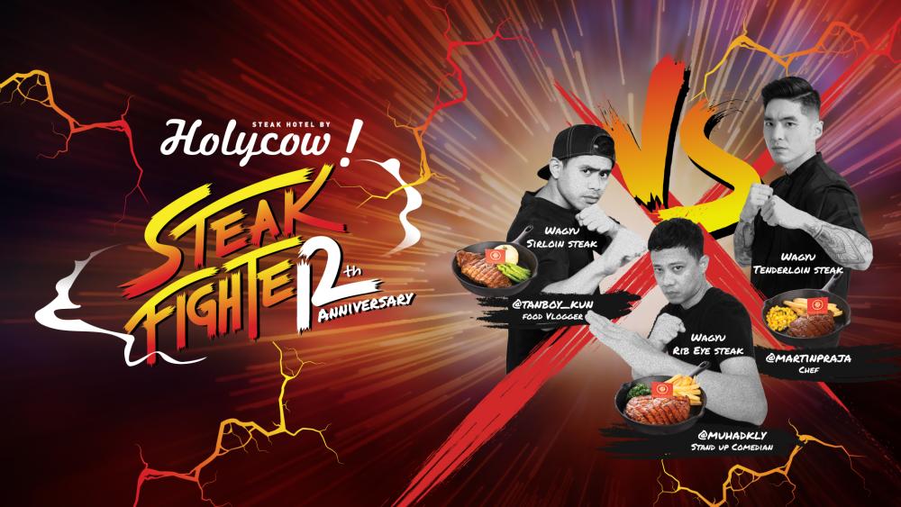 Rayakan Hari Jadi ke-12, Steak Hotel by HOLYCOW! Hadirkan Kejutan Seru