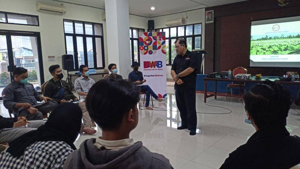 Aliansi Masyarakat Tembakau Indonesia (AMTI) menginisiasi dilaksanakannya Friends With Bako (FWB) yang berlangsung di Gedung Azwaja, Jakarta, Kamis, (17/3/2022). (Dok. IDN Times)