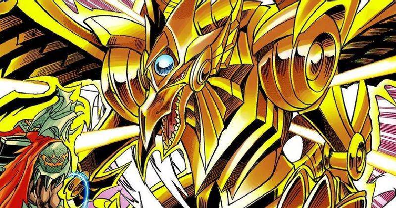 Wujud The Winged Dragon of Ra di versi manga. (Dok. Shueisha)