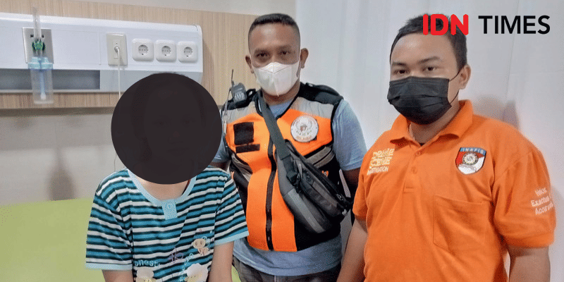 Korban saat di rawat di Rumah Sakit (Istimewa)