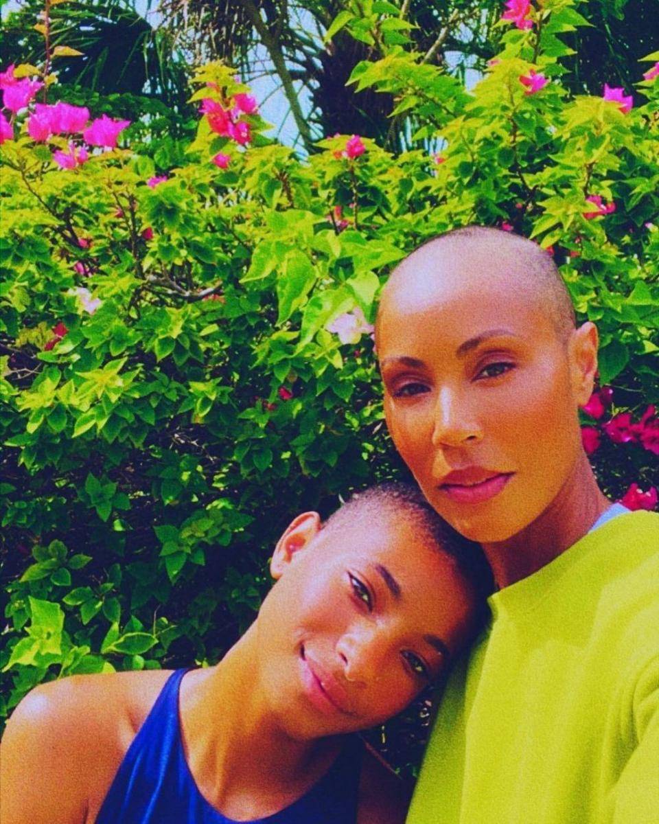 Willow Smith dan Jada Pinkett Smith (instagram.com/willowsmith)