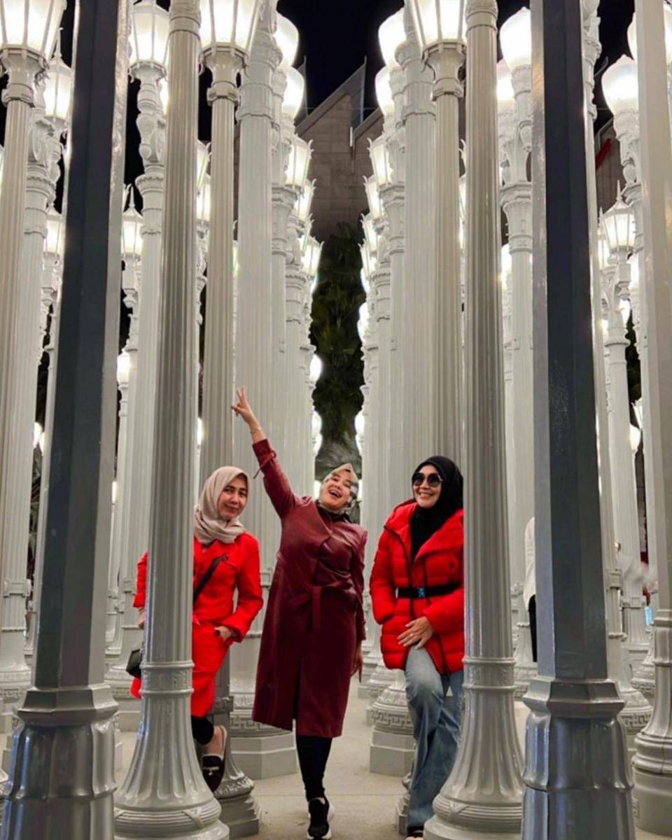 potret liburan Umi Kalsum (instagram.com/mom_ayting92_)
