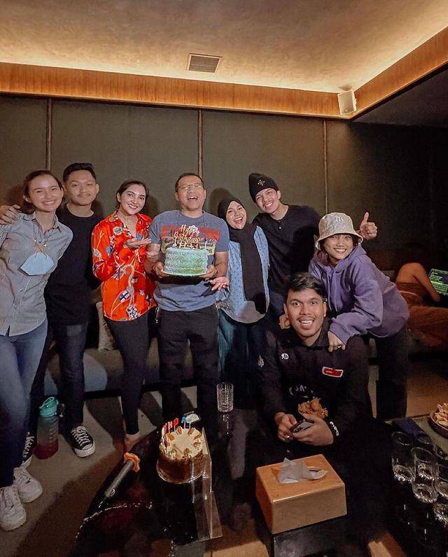 potret perayaan ulang tahun Anang Hermansyah (instagram.com/ananghijau)