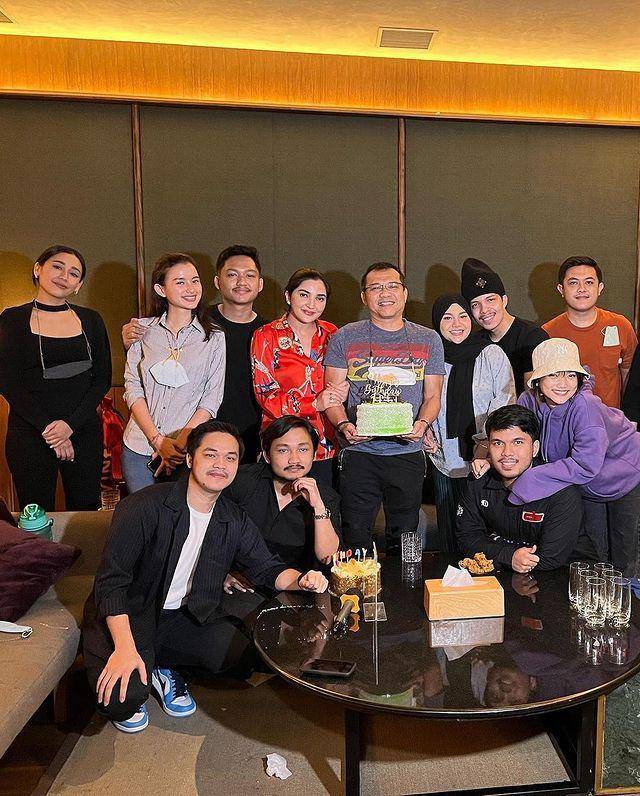 potret perayaan ulang tahun Anang Hermansyah (instagram.com/ananghijau)