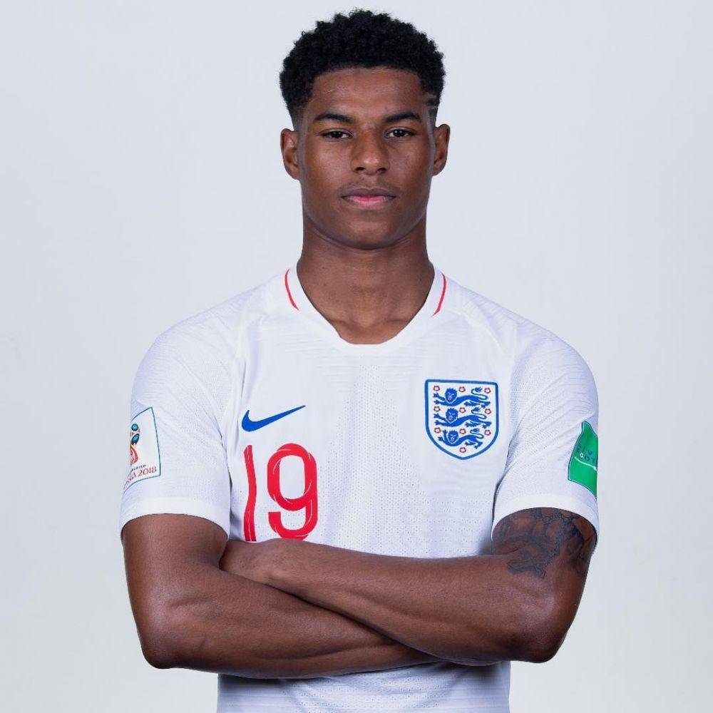 Marcus Rashford bersama timnas Inggris (instagram.com/marcusrashford)