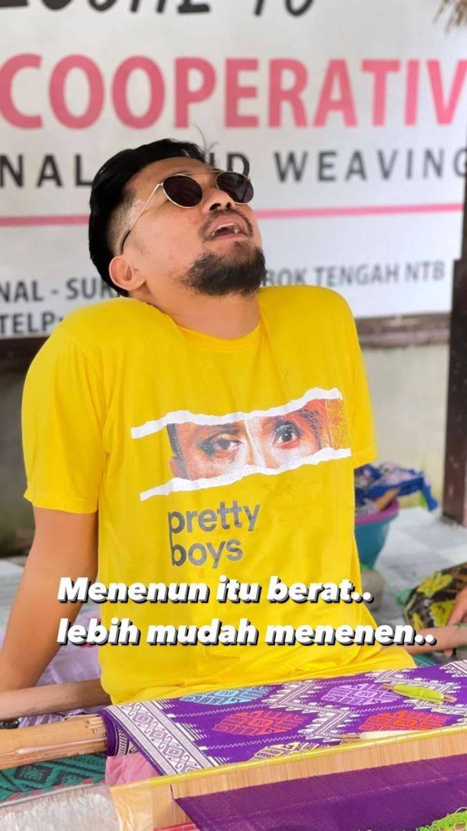 potret Imam Darto siap nonton MotoGP (instagram.com/imamdarto)