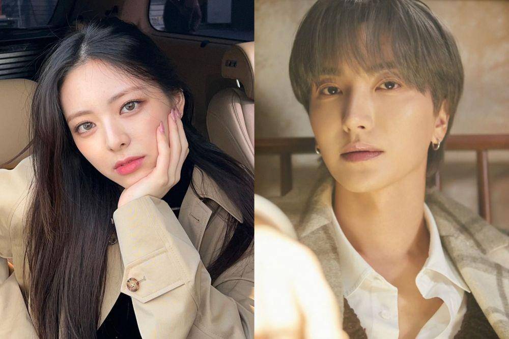 Yuna ITZY dan Leeteuk Super Junior (instagram.com/itzy.all.in.us | instagram.com/superjunior)