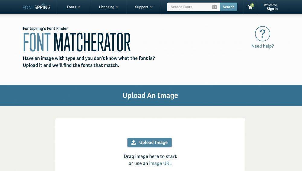 Font Spring Matcherator (fontspring.com)