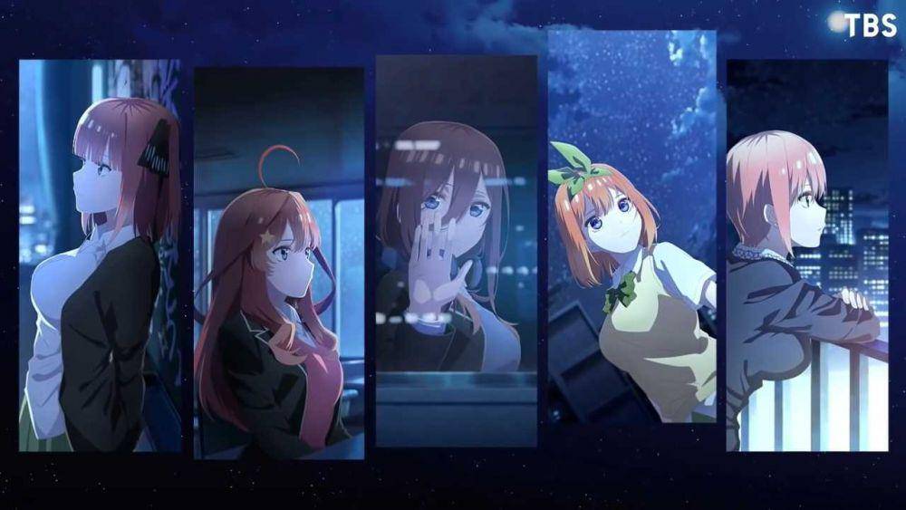 Trailer Gotoubun no Hanayome (YouTube.com/TBS Animation)