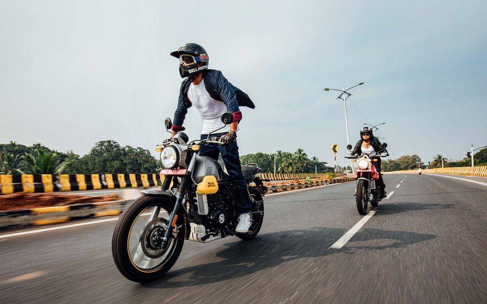 Scram 411 dijual Rp38 jutaan di India (Royalenfield.com)