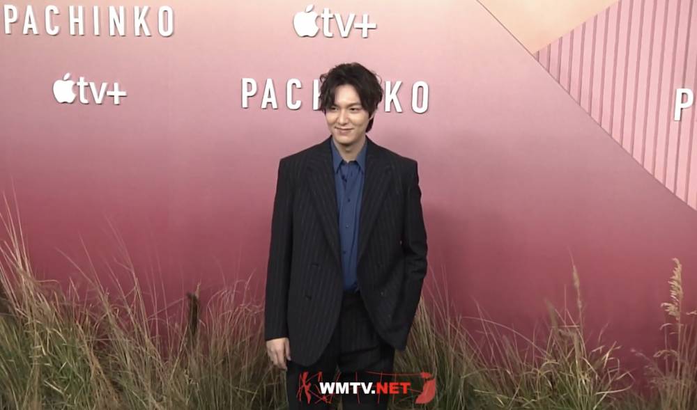 Lee Min Ho di premier Pachinko (Dok. Youtube/ WMTV)