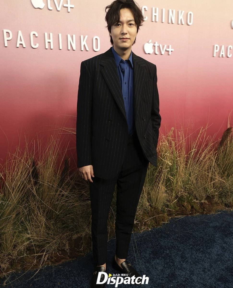 Lee Min Ho di premier Pachinko (instagram.com/koreadispatch)