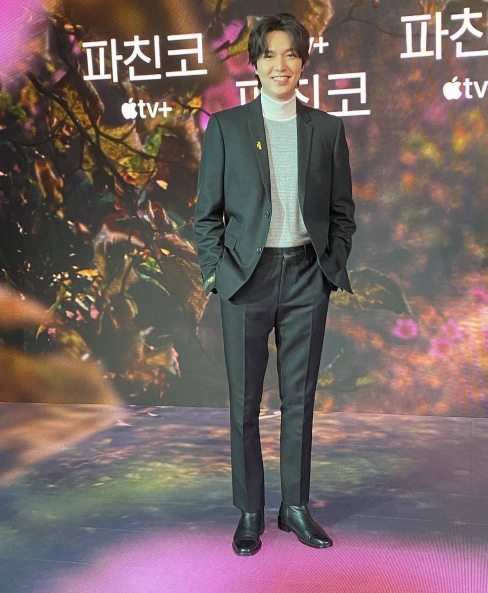 Lee Min Ho di premier Pachinko (instagram.com/missbega)
