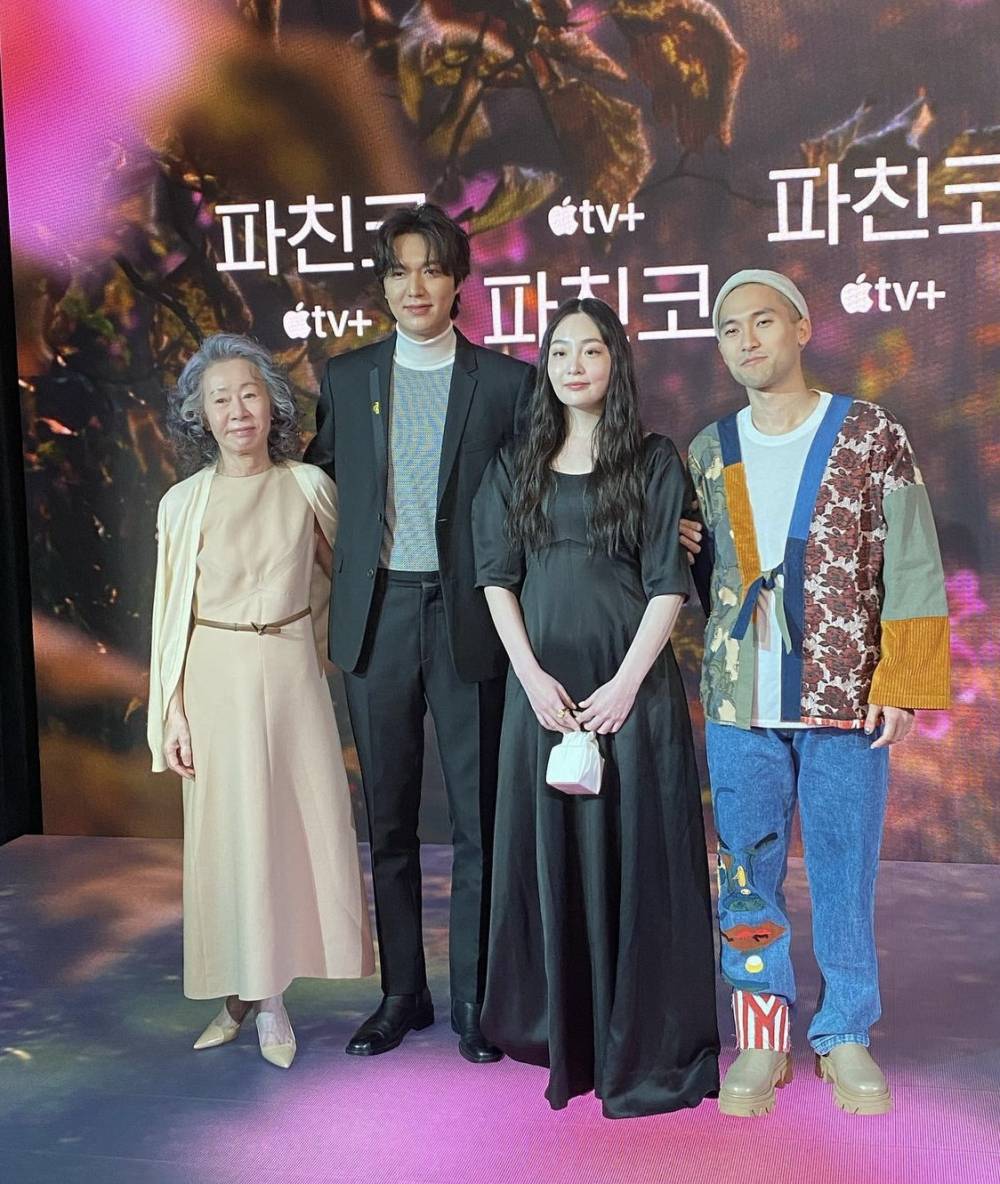 Lee Min Ho di premier Pachinko (instagram.com/missbega)