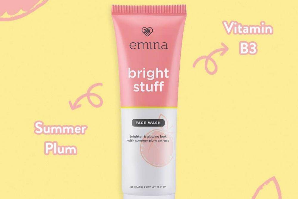 Emina Bright Stuff Face Wash 50ml (instagram.com/eminacosmetics)