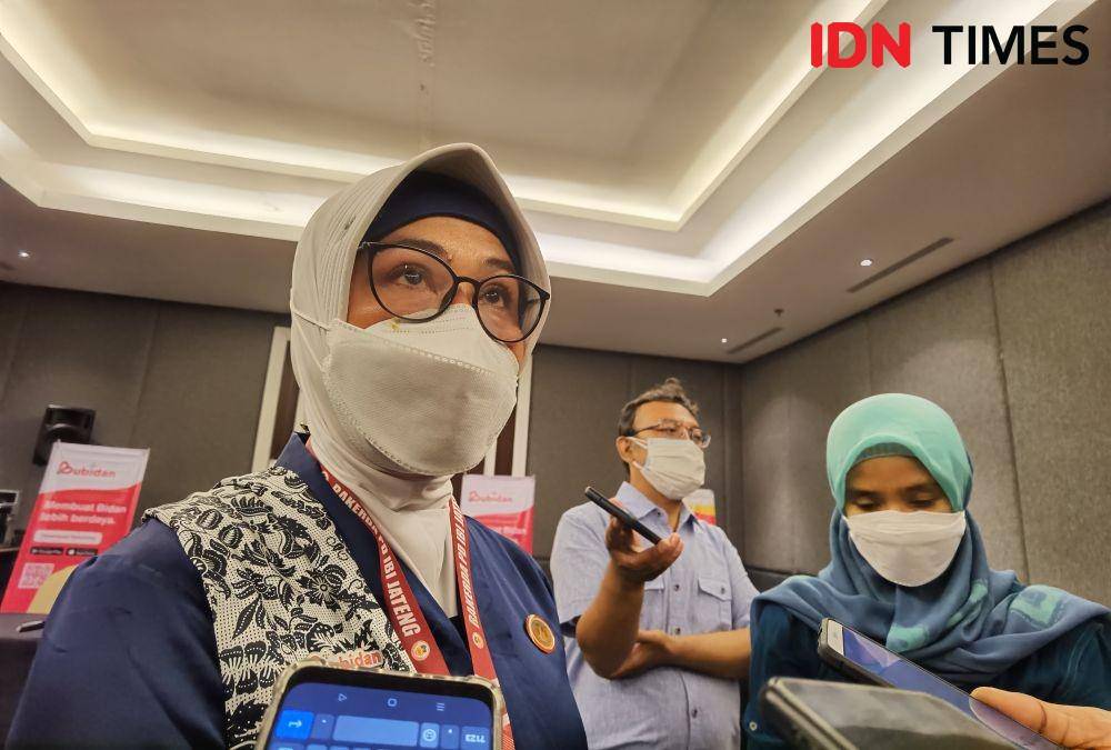 Sekretaris Ikatan Bidan Indonesia (IBI) Jateng, Sri Pujiastuti. (IDN Times/Larasati Rey)