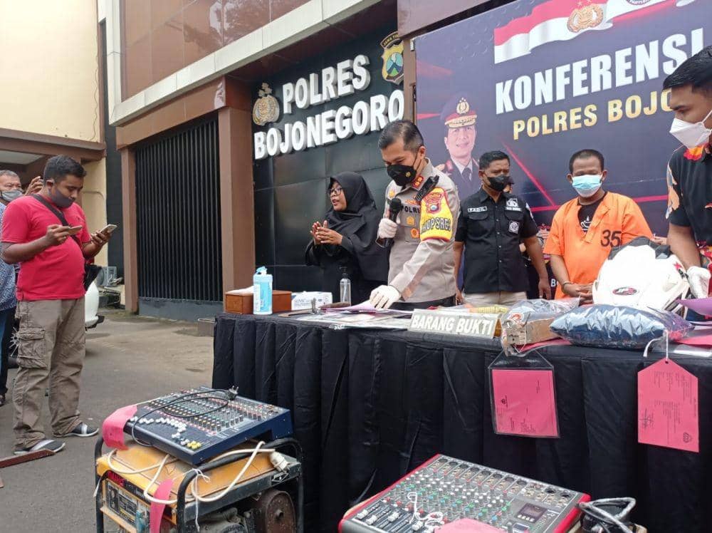 Maling Pengeras Suara Masjid Ditangkap, Pelaku Driver Ojol