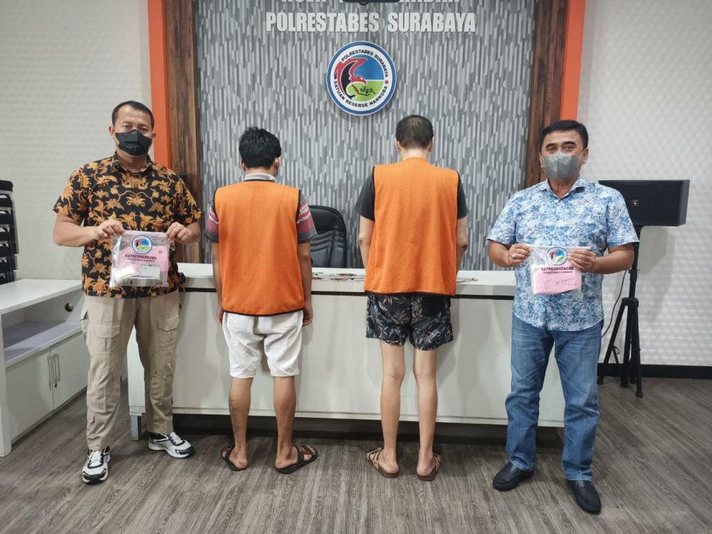 Pedagang Pentol Rangkap Jual Narkoba Diringkus Polisi