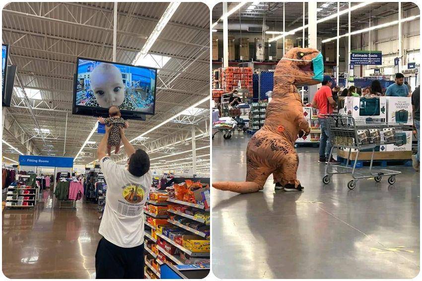 kolase foto kelakuan kocak di supermarket (reddit.com/user/ChromeXBoy | reddit.com/user/Lovetank555)