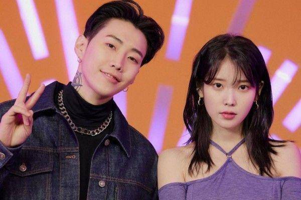 Jay Park dan IU (instagram.com/moresojuplease)