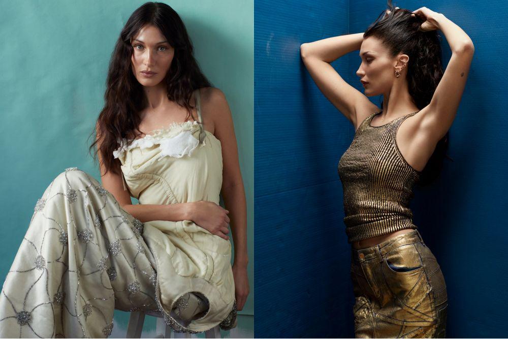 Tampil Memesona, 9 Potret Bella Hadid di Vogue Magazine April 2022