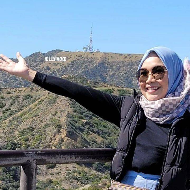 potret liburan Umi Kalsum (instagram.com/mom_ayting92_)