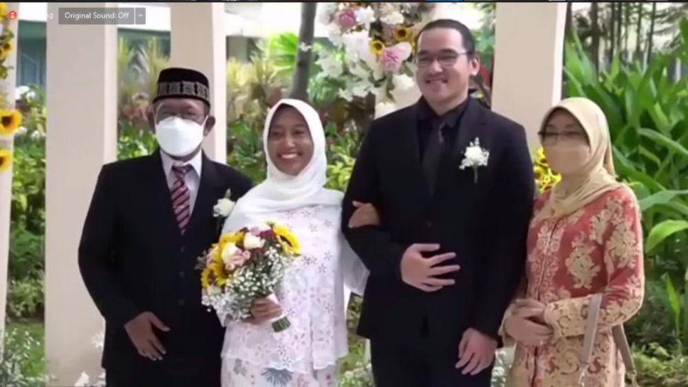 Pernikahan stafsus Jokowi, Ayu Kartika Dewi (Youtube.com/Ayu Kartika Dewi)