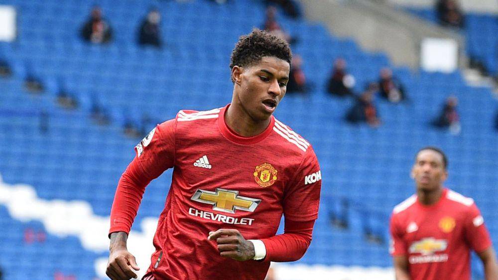 Marcus Rashford berseragam Manchester United (skysports.com)
