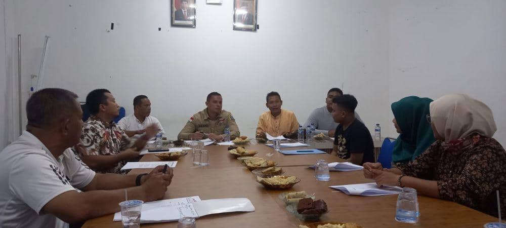 Pengurus NPC Sumut saat menggelar rapat seleksi pelatih (Dok.Istimewa)