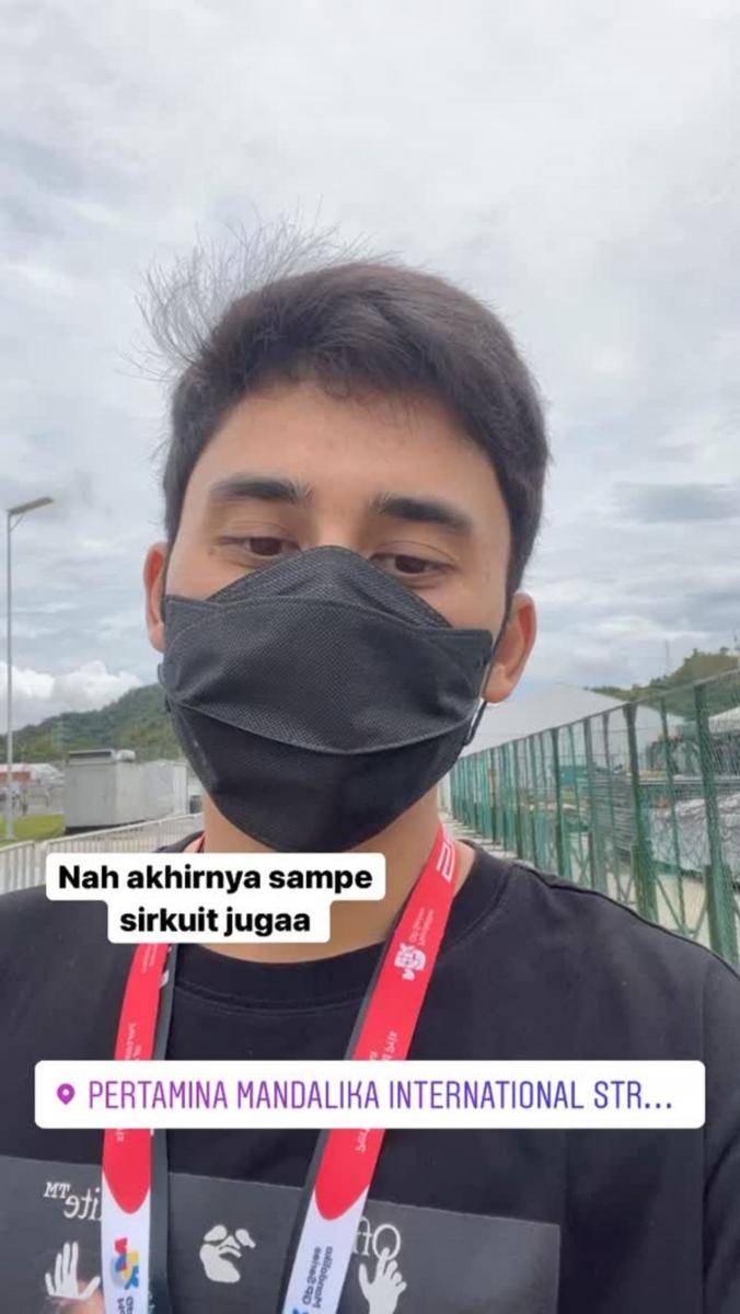 Alshad Ahmad di Mandalika (Instagram.com/alshadahmad/)