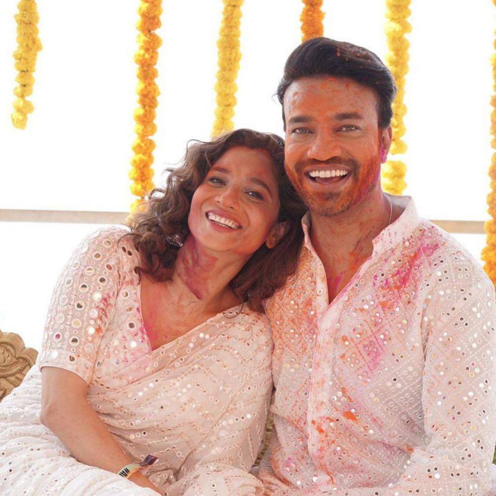 Festival Holi artis India (Instagram.com/lokhandeankita/)