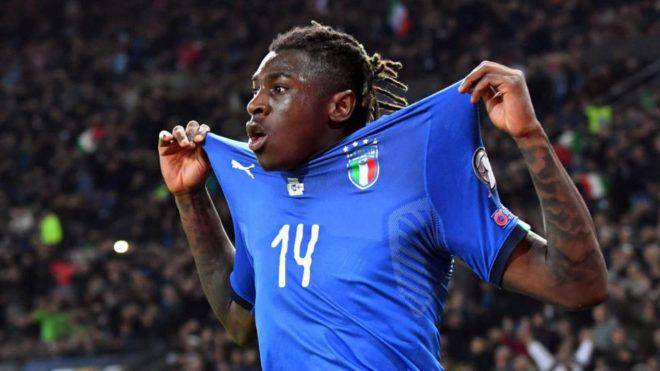 Moise Kean bersama Italia (marca.com)