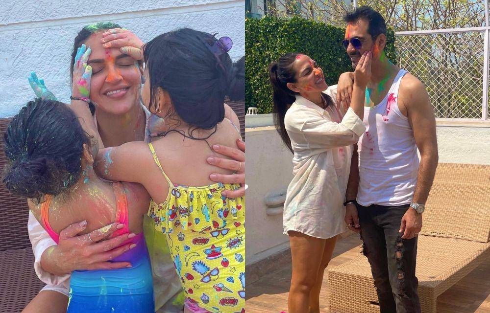 Festival Holi artis India (Instagram.com/imeshadeol/)