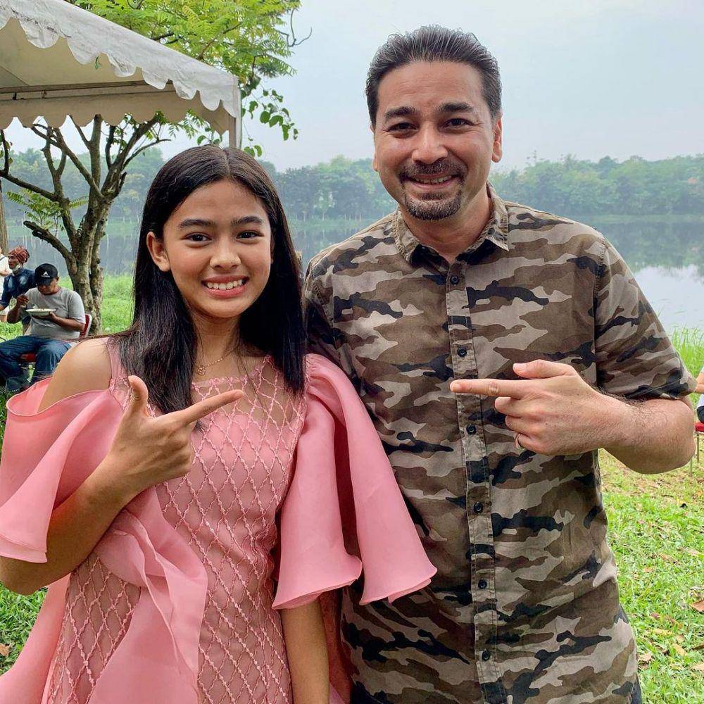 Umar Lubis dan Aqeela Calista (instagram.com/umaylubis/)
