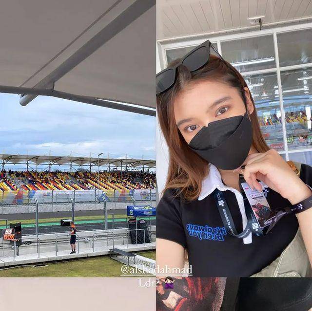 unggahan Instagram story Tiara Andini (instagram.com/alshadtiara.fansbase)