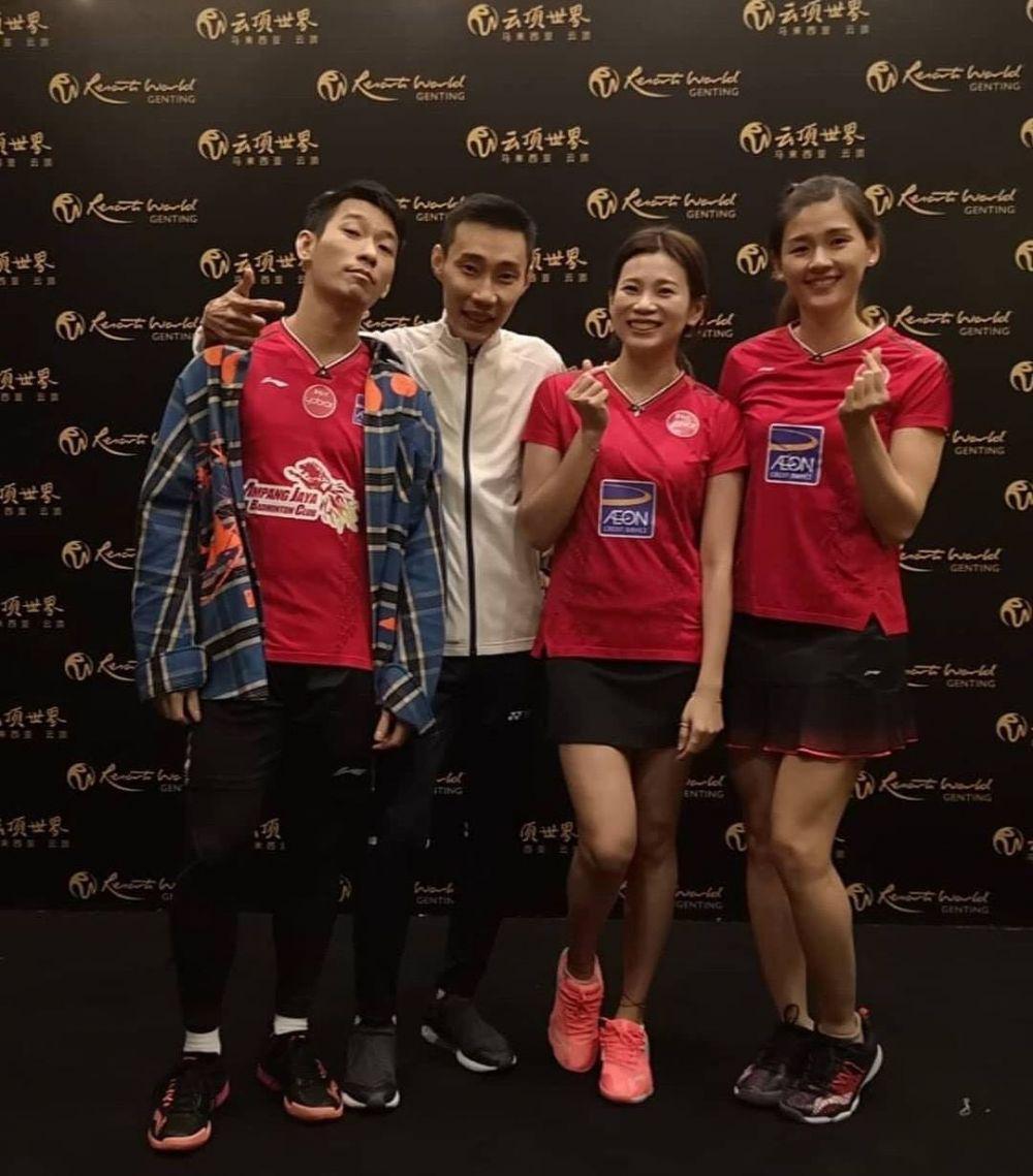 Goh Liu Ying dan Chan Peng Soon (instagram.com/pschan88)