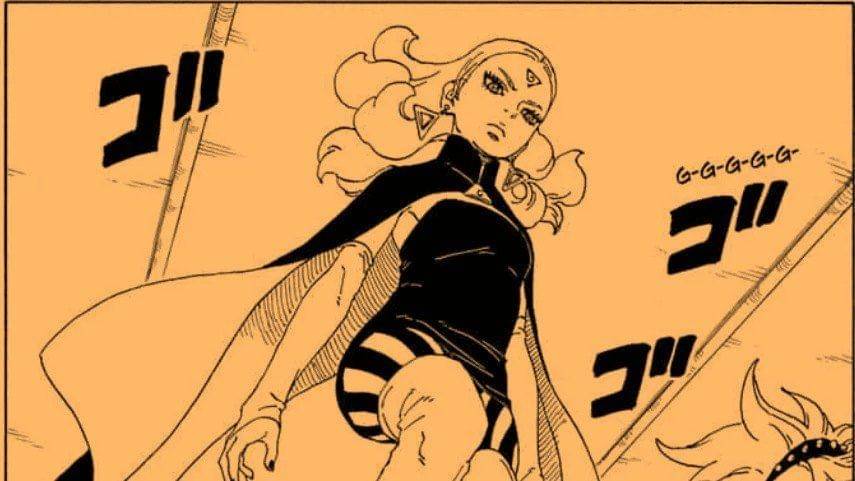 Delta ternyata adalah sekutu kuat Konoha yang disiapkan Amado. (Dok. Shueisha/Boruto Naruto Next Generations)