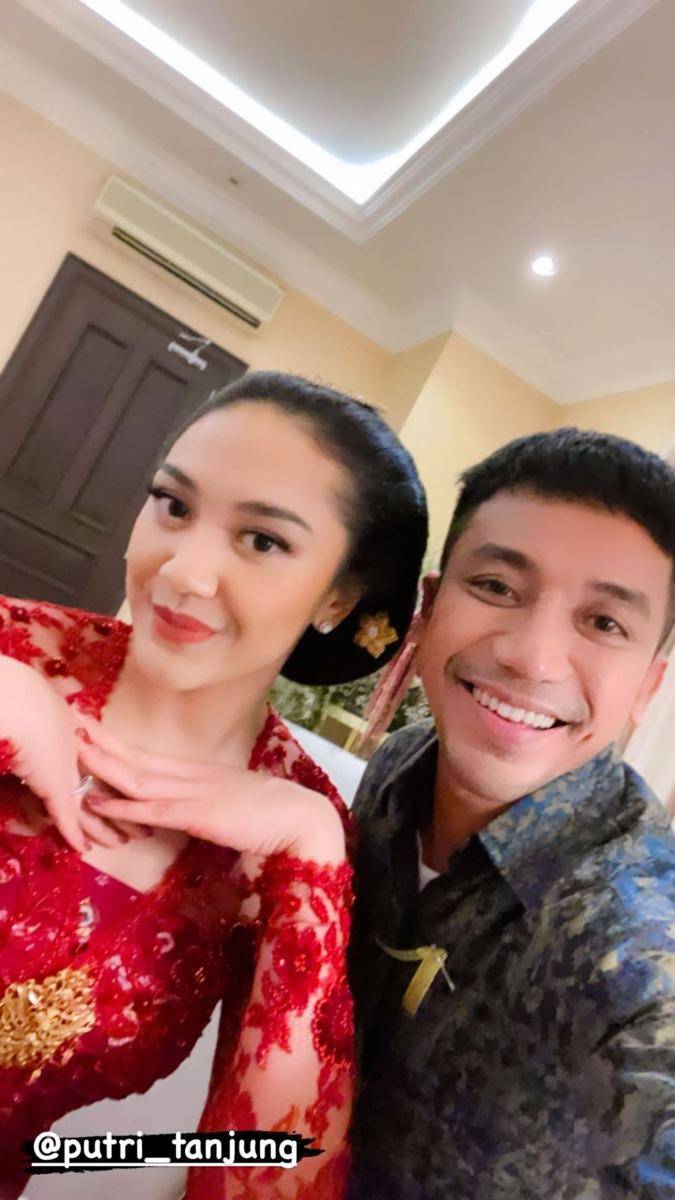 Kebaya dan Makeup Midodareni Putri Tanjung (instagram.com/bubahalfian)
