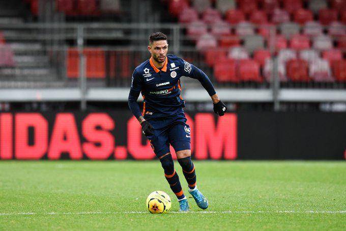Pedro Mendes tampil berkostum Montpellier. (twitter.com/montpellierhsc)