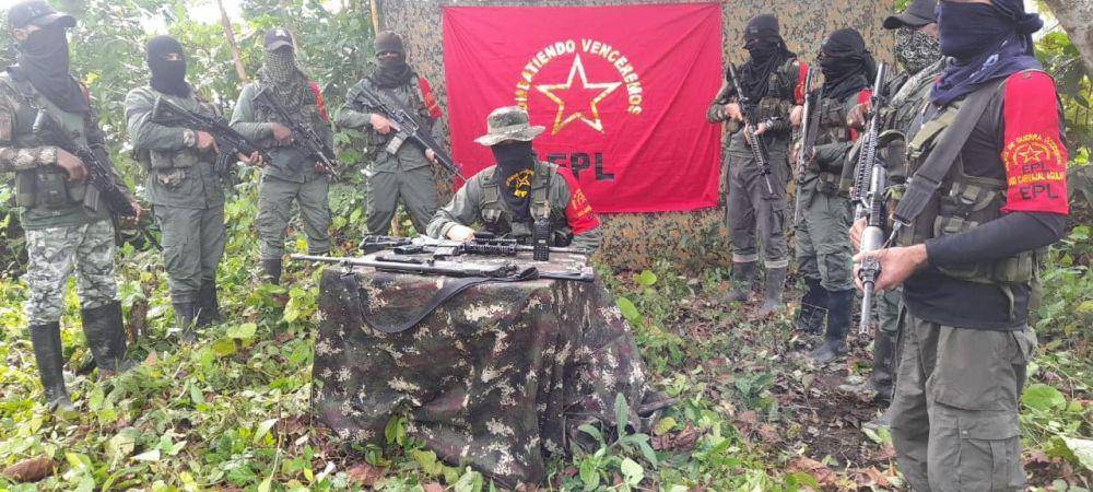Pasukan EPL di Kolombia. (twitter.com/war_noir)