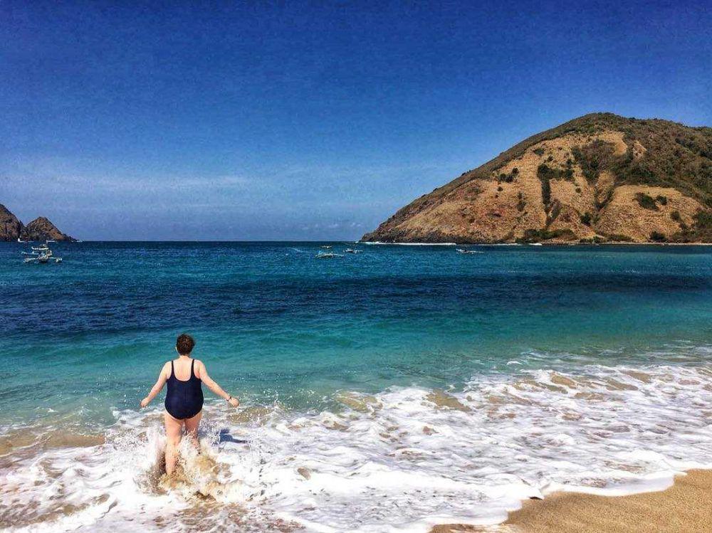 Keindahan Pantai Mawun (instagram.com/hansyhobs)