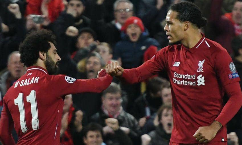 potret Mohamed Salah dan Virgil van Dijk (liverpoolfc.com)