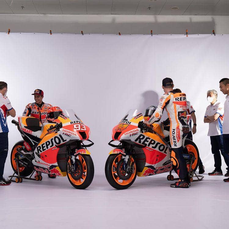 Marc Marquez dan Pol Espargaro (instagram.com/hrc_motogp)