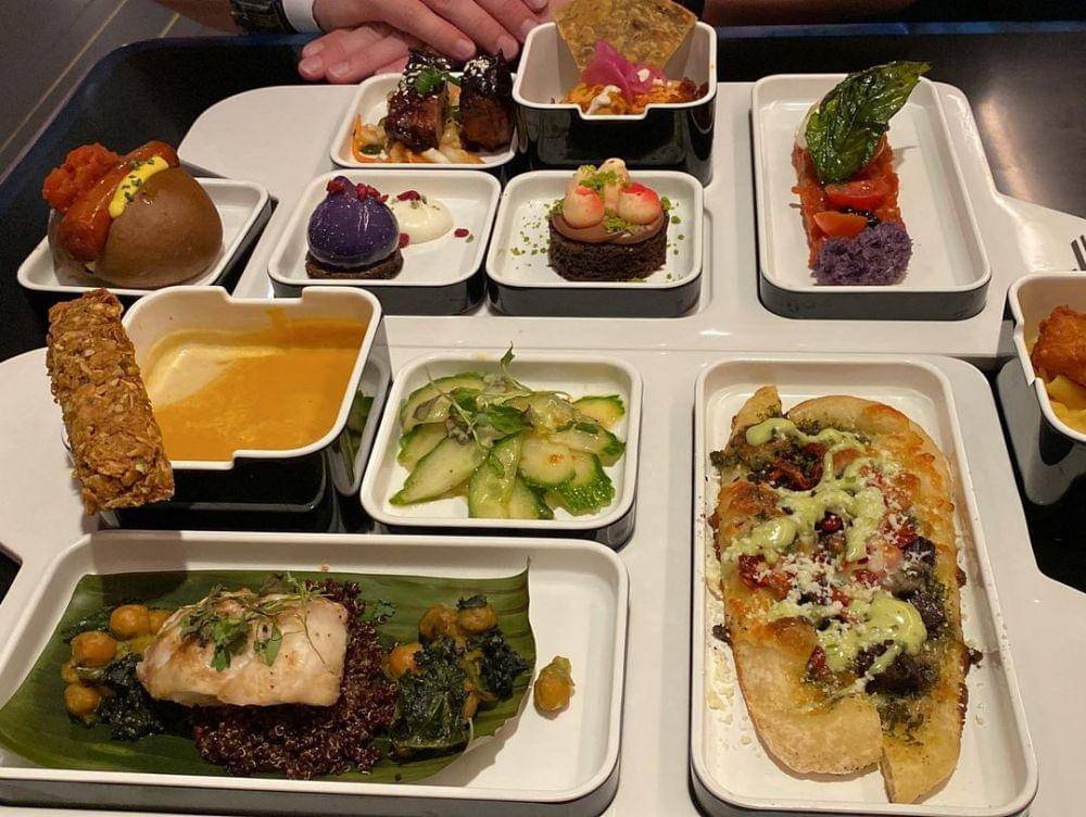 potret menu hidangan Galactic Starcruiser (instagram.com/the.dis)