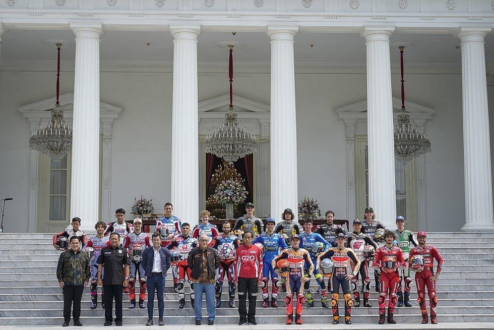 Pebalap Astra Honda Bertemu Jokowi dan Ikut Parade MotoGP Mandalika